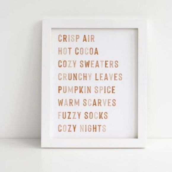 Autumn Festive 8x10 Print - Picture 1 of 5